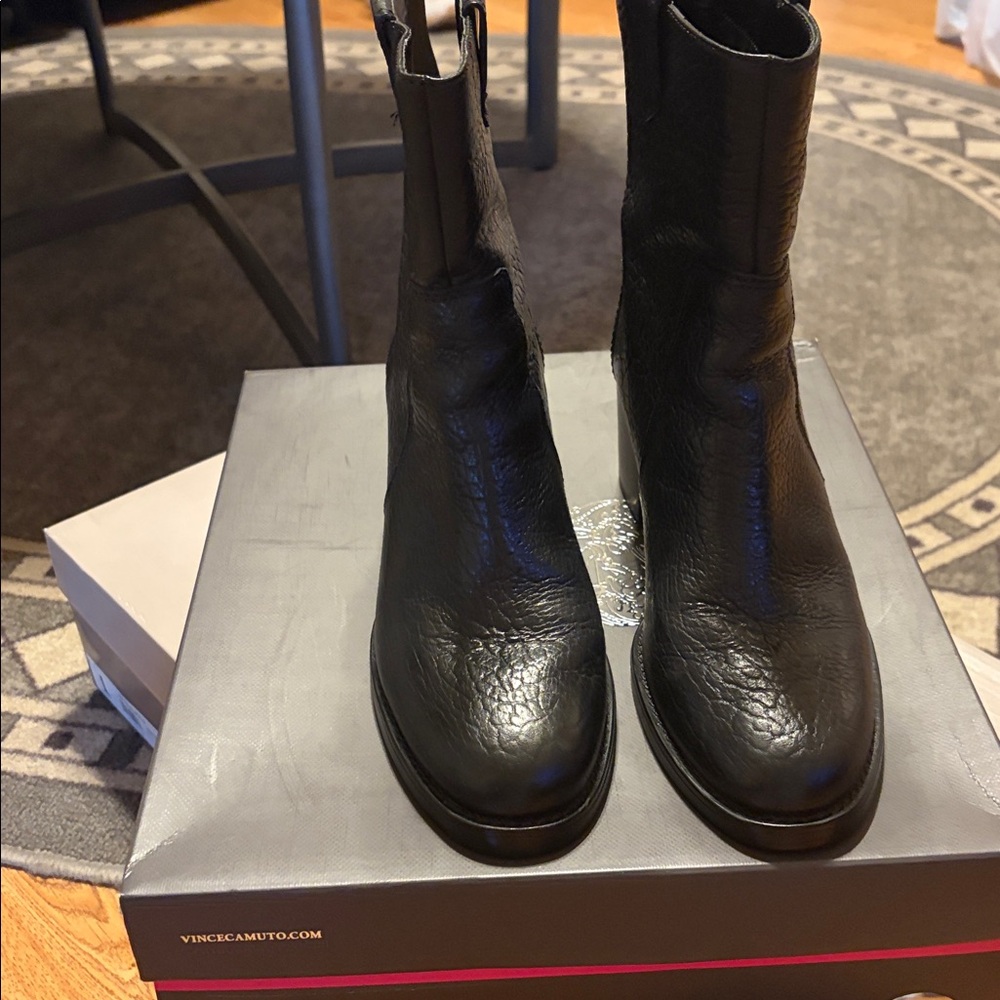 Vince Camuto Black Heeled Boots